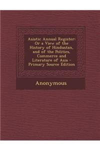 Asiatic Annual Register