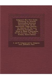 Galignani's New Paris Guide