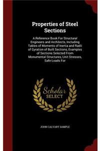 Properties of Steel Sections