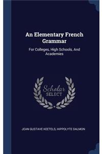 Elementary French Grammar