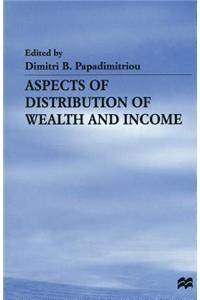 Aspects of Distribution of Wealth and Income