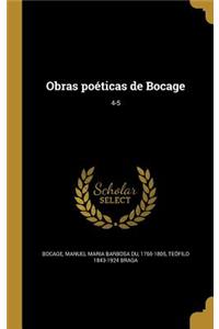 Obras Poeticas de Bocage; 4-5