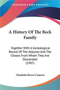 A History Of The Beck Family