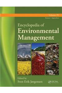 Encyclopedia of Environmental Management - Volume IV