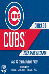 Chicago Cubs 2023 Box Calendar