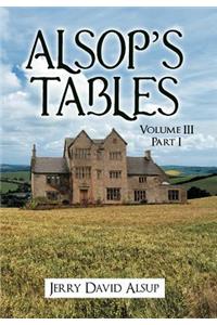 Alsop's Tables