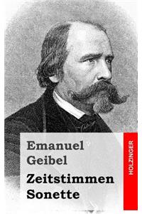 Zeitstimmen / Sonette