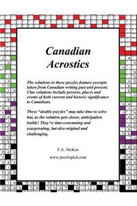 Canadian Acrostics