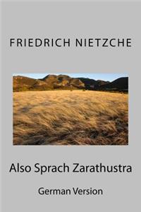 Also Sprach Zarathustra