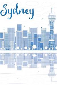 Sydney Notebook & Journal. Productivity Work Planner & Idea Notepad
