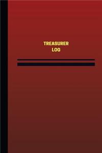 Treasurer Log (Logbook, Journal - 124 pages, 6 x 9 inches)