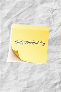 Daily Workout Log