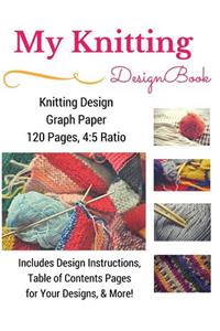 Knitting Design Graph Paper Book 4