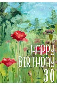 Happy Birthday 30