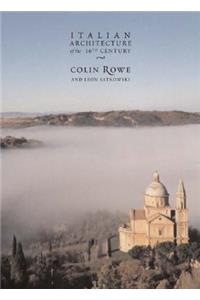 Italian Architecture of the 16th Century
