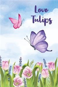 Purple Tulips Garden Life Journal