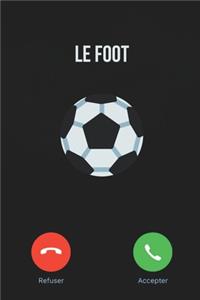 Carnet de notes de foot