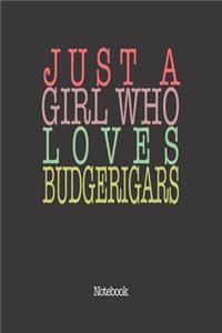 Just A Girl Who Loves Budgerigars.