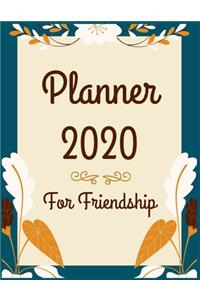 Planner 2020 for friendship