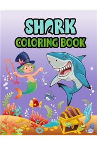 Shark Coloring Book