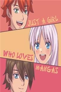Just A Girl Who Really Loves Mangas Sketchbook