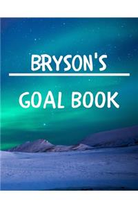 Bryson's Goal Book