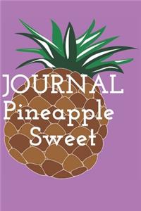 journal Pineapple sweet