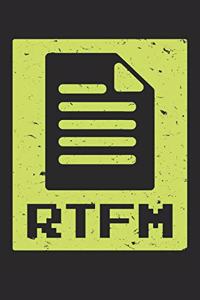 RTFM Read The Manual Geek