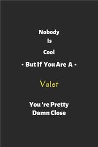 Nobody is cool but if you are a Valet you're pretty damn close