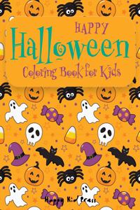 Happy Halloween Coloring Book