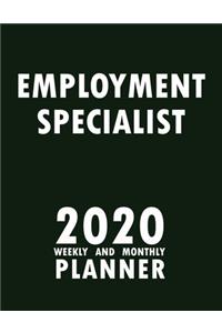 Employment Specialist 2020 Weekly and Monthly Planner