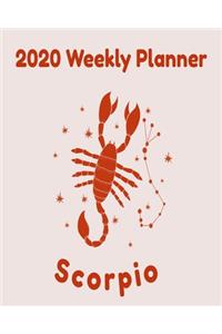 2020 Weekly Planner Scorpio
