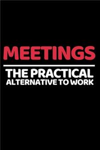 Meetings The Practical Alternative To Work