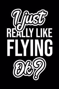 I Just Really Like Flying Ok?