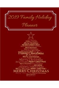 2019 Family Holiday Planner