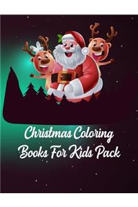 Christmas Coloring Books For Kids Pack