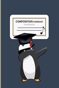 Composition Notebook College Ruled