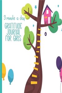 3-Minute A Day Gratitude Journal For Girls