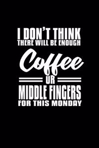 I don't think there will be enough coffee or middle fingers for this Monday