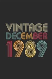 Vintage December 1989