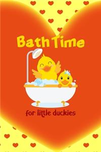 Bath Time For Little Duckies