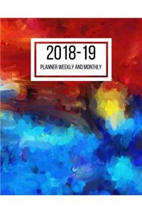 2018-19 Planner Weekly and Monthly