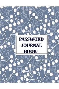 Password Journal Book