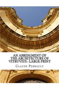 An Abridgment of the Architecture of Vitruvius