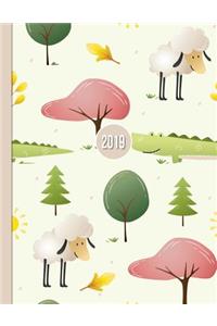 2019 Planner; Sheep
