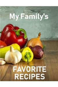 My Family's Favourite Recipes