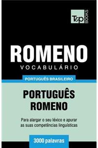 Vocabulário Português Brasileiro-Romeno - 3000 palavras