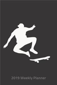 Plan on It 2019 Weekly Calendar Planner - Alley Oop Skateboarding