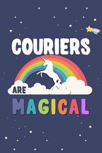 Couriers Are Magical Journal Notebook