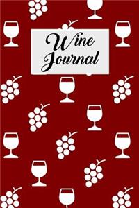 Wine Journal: Wine Tasting Notebook with 100 Wine Tasting Sheets for Wine Tours